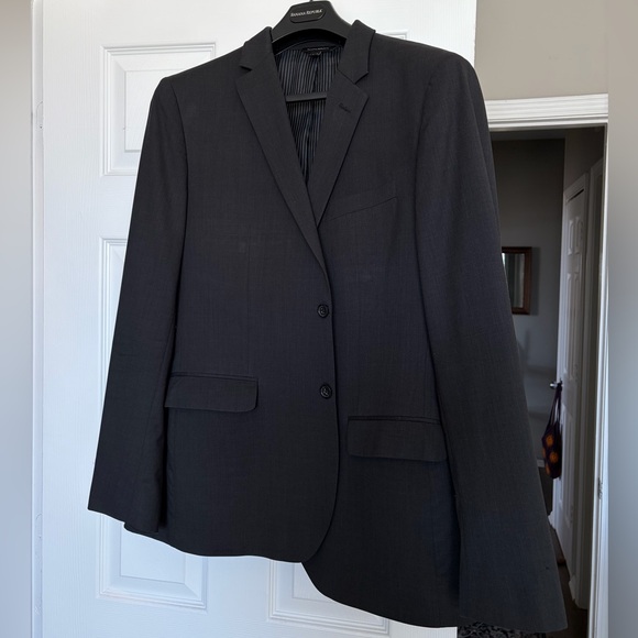 Banana Republic suit jacket and pants